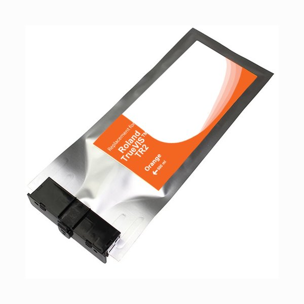 Cig WF Non-OEM New Orange Wide Format Inkjet Bag for Roland TR2-OR WRTR2O
